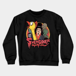 Vintage Svengoolie Squad and Rubber Chicken Crewneck Sweatshirt